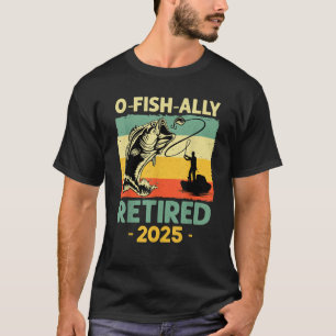 T-shirt Cadeau de retraite de pêcheur O poisson allié