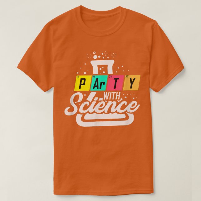 T-shirt Cadeau de science drôle Geek Scientist Prof de par (Design devant)