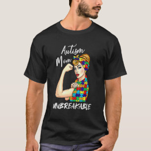 T-shirt Cadeau de sensibilisation à l'autisme pour maman i