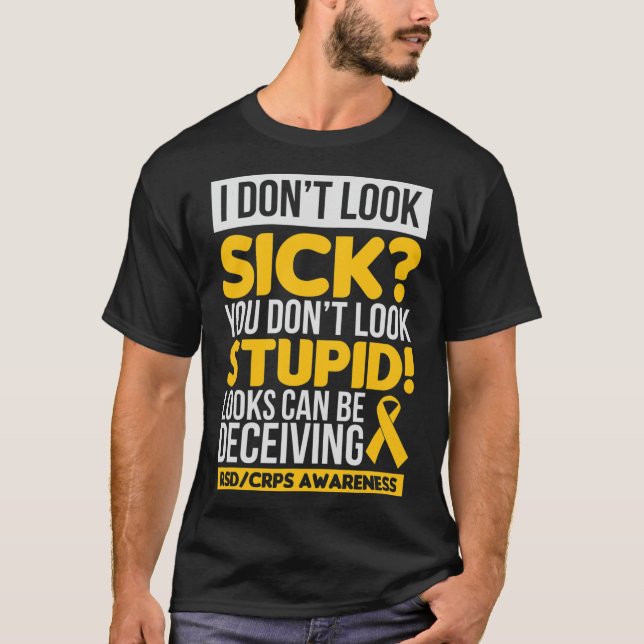 T-shirt Cadeau De Sensibilisation Rsd Crps (Devant)