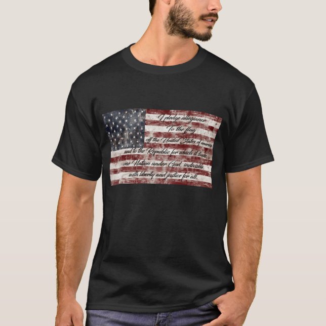T-shirt cadeau de serment d'allégeance (Devant)