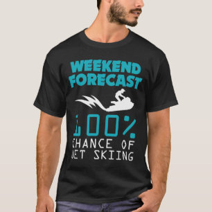 T-shirt Cadeau de ski de jet - week-end de plage de voyage