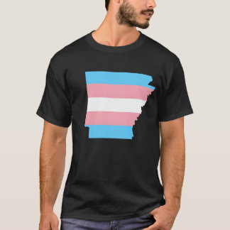 T-shirt Cadeau de soutien à la fierté LGBT Trans Flag Arka