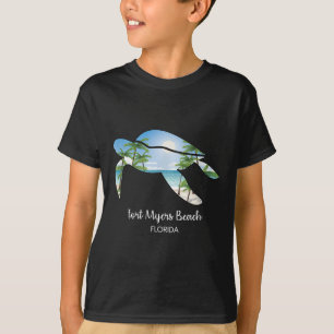 T-shirt Cadeau de souvenir de la plage de Fort Myers ou de