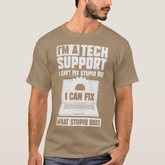 T-shirt Cadeau De Support Technique Im A
