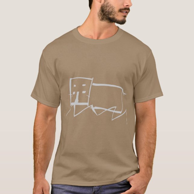 T-shirt Cadeau de Taskmaster Hippo (Devant)