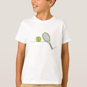 T-shirt Cadeau de tennis de l'amant de tennis