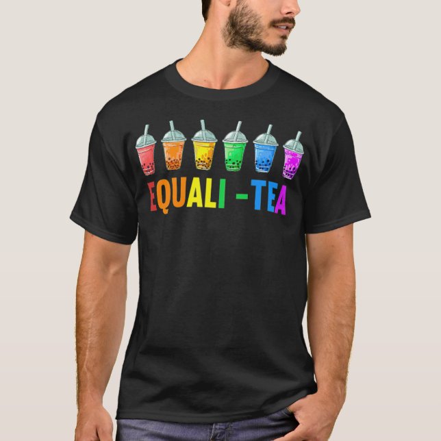T-shirt Cadeau de thé Boba (Devant)