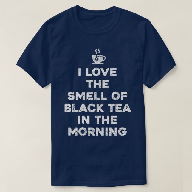 T-shirt Cadeau de thé noir (Design devant)