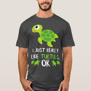 T-shirt Cadeau de tortue de mer Tortue de plage Cadeaux de