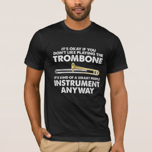 T-shirt Cadeau de trombone - orchestre futé d'instrument