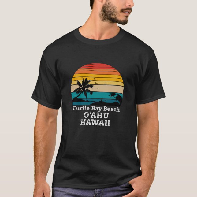 T-shirt cadeau de Turtle Bay Beach (Devant)