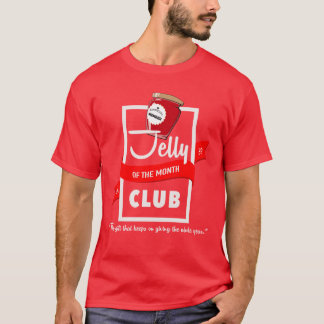 T-shirt Cadeau de vacances de Noël du club Jelly du mois
