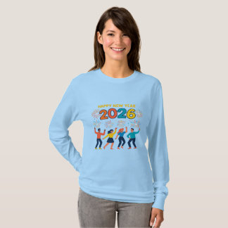 T-shirt cadeau de vacances pour femmes Nouvel An 2
