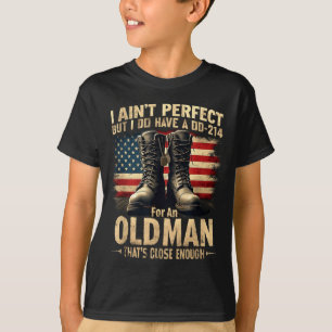 T-shirt Cadeau de vétéran américain Je ne suis pas parfait