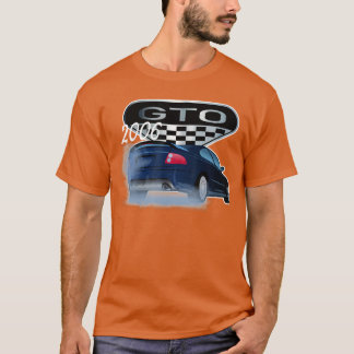 T-shirt cadeau de voiture classique GTO 2006 muscle car d'