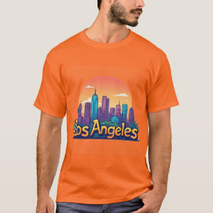 T-shirt Cadeau de voyage à Los Angeles Californie pour les
