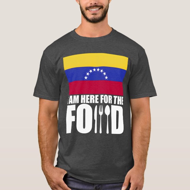 T-shirt Cadeau de voyage de nourriture commémorative du Ve (Devant)