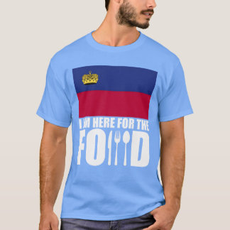 T-shirt Cadeau de voyage de nourriture de souvenir de Liec