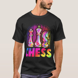 T-shirt Cadeau d'échecs pour les filles et les garçons Équ