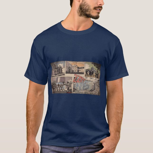 T-shirt Cadeau d'écran de chargement COD Zombies Kino Dero (Devant)