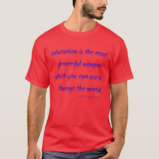 T-shirt cadeau d'éducation