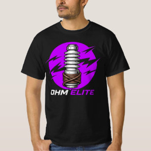 T-shirt Cadeau d'électricien élite Ohm Haute Tension