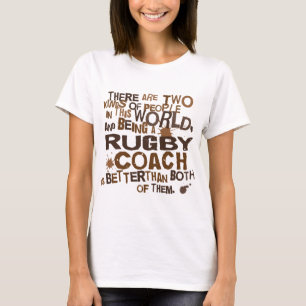 T-shirt Cadeau d'entraîneur de rugby