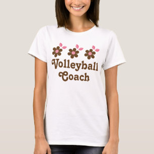 T-shirt Cadeau d'entraîneur de volleyball (filles)