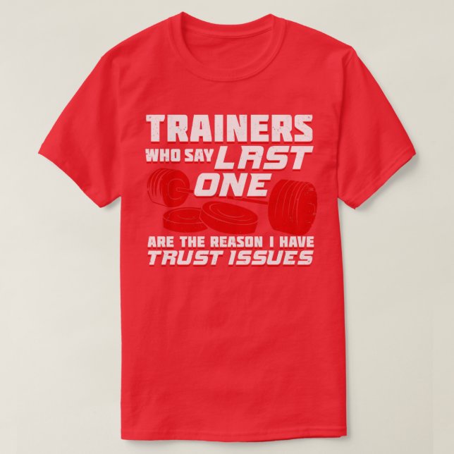 T-shirt Cadeau d'entraîneur sportif personnel (Design devant)