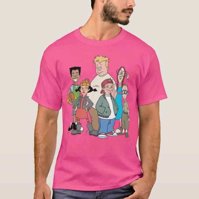 T-shirt Cadeau dessin animé de récréation (Devant)