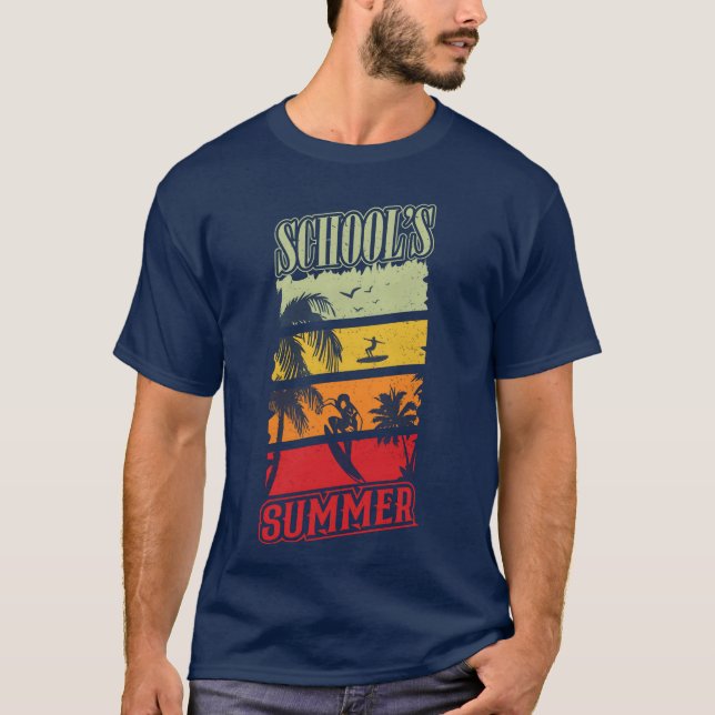 T-shirt Cadeau d'ÉTÉ pour les ÉCOLES (Devant)