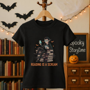 T-shirt Cadeau d'Halloween mignon pour les bibliothécaires