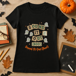 T-shirt Cadeau d'Halloween mignon pour les enseignants et