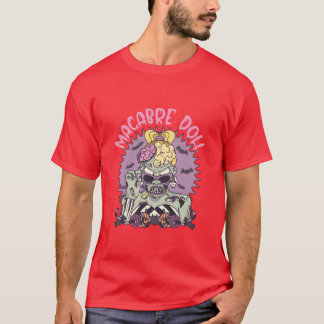 T-shirt Cadeau d'Halloween poupée macabre