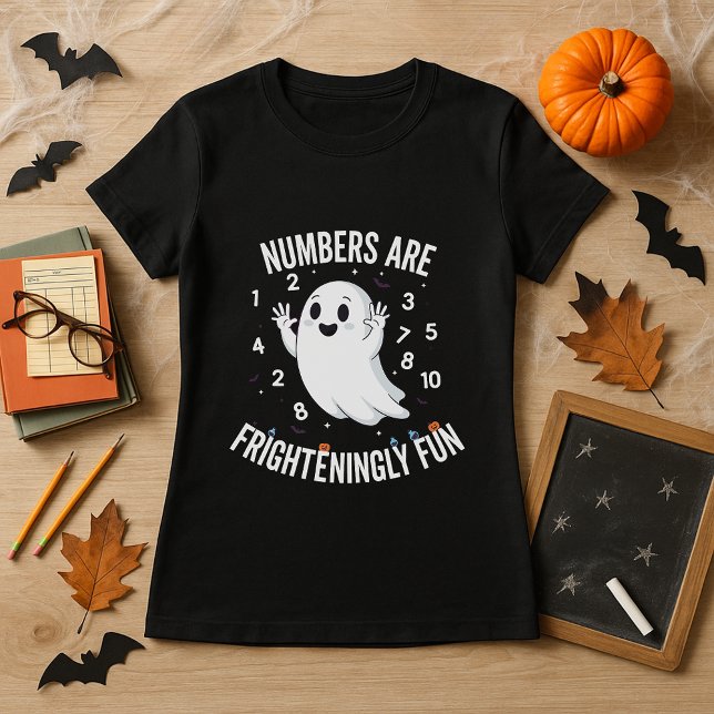 T-shirt Cadeau d'Halloween pour les professeurs de mathéma (Créateur téléchargé)