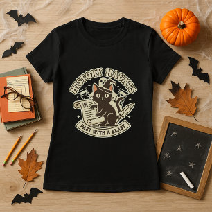 T-shirt Cadeau d'Halloween pour l'histoire Enseignant Haun