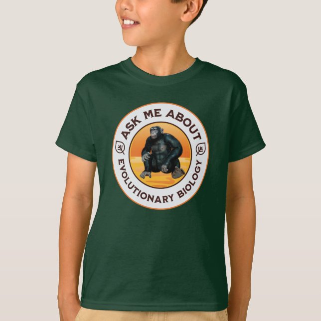 T-shirt Cadeau d'humour sur l'évolution pour professeur de (Devant)