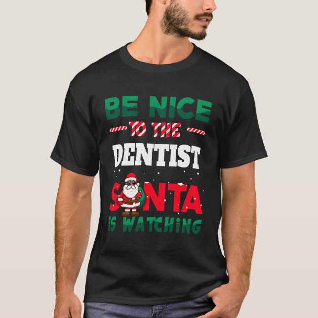 T-shirt Cadeau D'Hygiène Dentaire Vilain Être Génial Pour  (Devant)