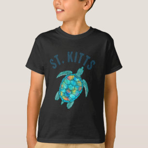 T-shirt Cadeau d'illustration de tortue marine de design d