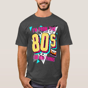 T-shirt Cadeau Disco Rétro 80s 1980