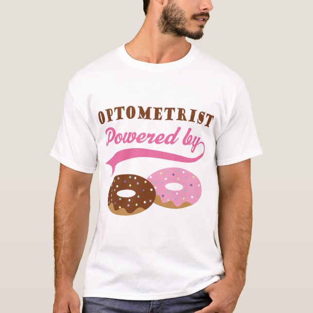 T-shirt Cadeau d'optométriste (butées toriques) (Devant)