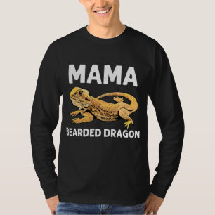 T-shirt Cadeau Dragon À Porte Pour Maman Femmes Pogona Liz