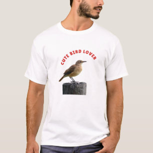 T-shirt Cadeau drôle d'amateur d'oiseaux mignon Vintage B