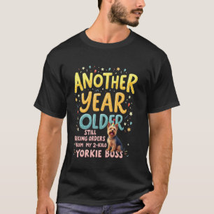 T-shirt Cadeau drôle d'anniversaire Chien Yorkshire Terrie