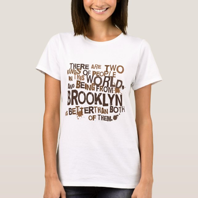 T-shirt Cadeau (drôle) de Brooklyn (Devant)
