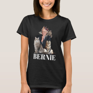 T-shirt Cadeau drôle de chat Bernie Sanders 1