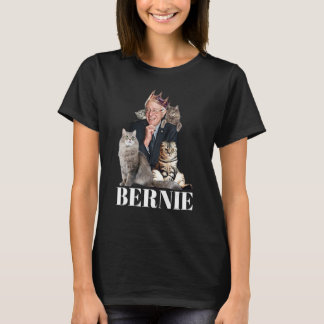 T-shirt Cadeau drôle de chat Bernie Sanders 1