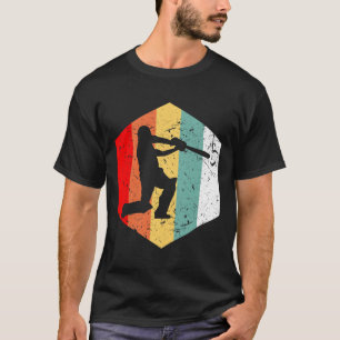 T-shirt Cadeau drôle de cricket rétro vintage pour le spor