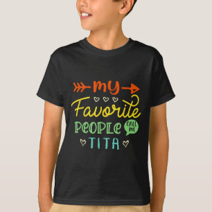 T-shirt Cadeau drôle de fête des mères Mon peuple préféré